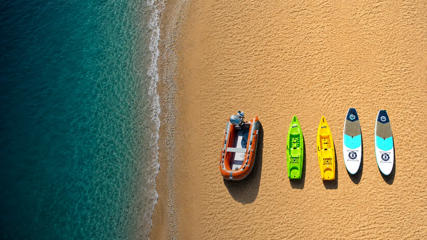 SUP, pedalo & Canoe Rental at Afandou Beach, Rhodes